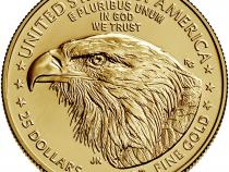 American Eagle Gold 1/2 Unze 2021 neues Motiv