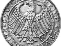 Jaeger 332 Weimarer Republik 3 Reichsmark Albrecht Dürer 1928