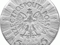 Polen 5 Zlotych Silber 1936 