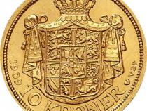 10 Kronen Dänemark Frederik VIII 1908-1912