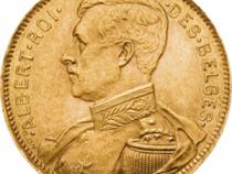 20 Francs Belgien König Albert in Uniform 1914