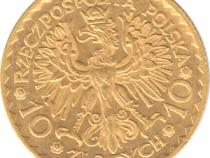 Polen 10 Zloty Goldmünze 1925
