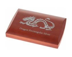 Münzkassette Silber Rectangular Dragon 12 x 1 Oz Silbermünzen