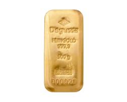 Degussa Goldbarren 500 Gramm