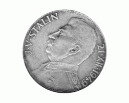 50 Korun, Tschechoslowakei, 1949, Stalin