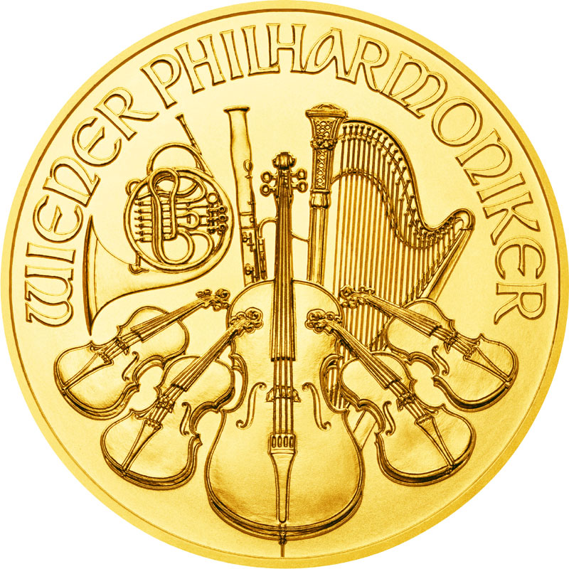 Wiener Philharmoniker Goldmünzen