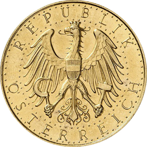 Österreich Schilling Goldmünzen