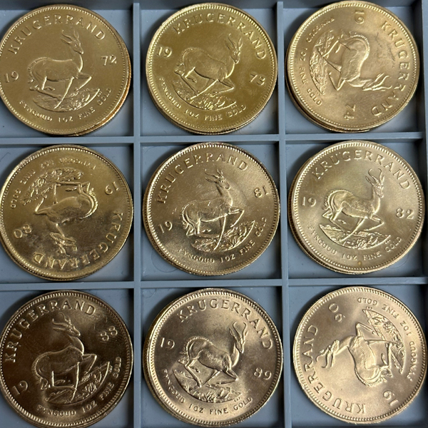 1 Unzen Krügerrand Goldmünzen