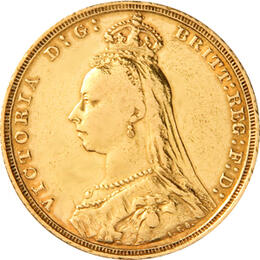 1 Pfund Victoria Jubilee Head