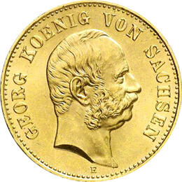 20 Mark Kaiserreich 1903 Sachsen Georg Jaeger 266