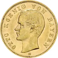 20 Mark Kaiserreich Bayern 1895-1913 Otto Jaeger 200