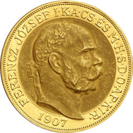 Ungarn 100 Kronen 1907 Jubiläum Österreich Ungarn