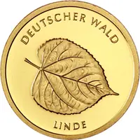 20 Euro Goldmünze Deutscher Wald Linde 2015 mit Zertifikat