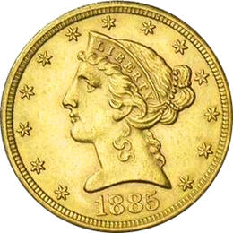 American Liberty Head 2,5 Dollar