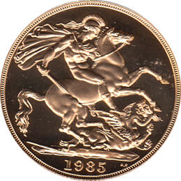 5 Pfund Sovereign Mix