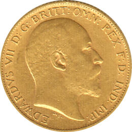 1/2 Pfund Sovereign Edward