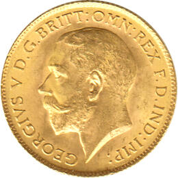 1/2 Pfund Sovereign George