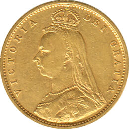 1/2 Pfund Sovereign Victoria