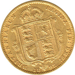 1/2 Pfund Sovereign Victoria