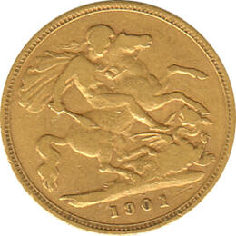 1/2 Pfund Sovereign Victoria