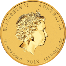 Lunar II Hund 1 Unze 2018