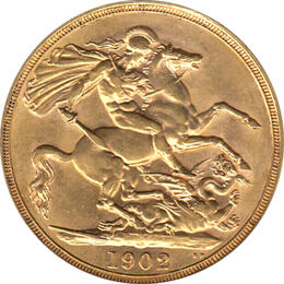 2 Pfund Sovereign Edward 1902