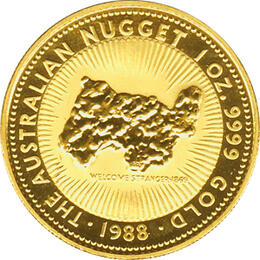 Känguru 1 Unze 1988 Proof Set