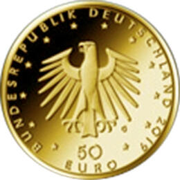50 Euro Gold Hammerflügel 2019