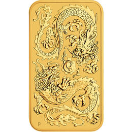 Dragon Rectangle Goldbarren 2020