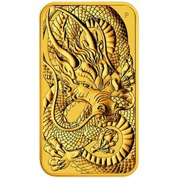 Dragon Rectangle Goldbarren 2021