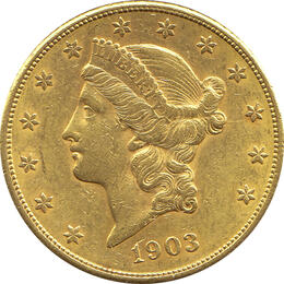 20 Dollar American Liberty Head 1903