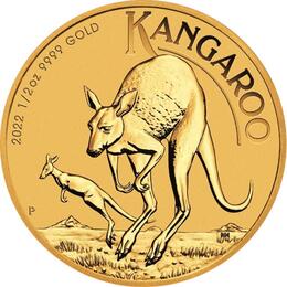 Känguru 1/2 Unze 2022