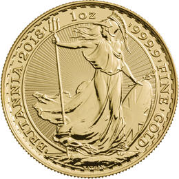 Britannia Gold 1 Unze 2018
