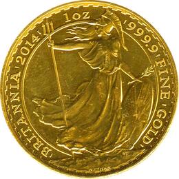 Britannia Gold 1 Unze 2014