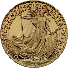 Britannia Gold 1 Unze 2002