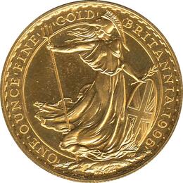Britannia Gold 1 Unze 1996