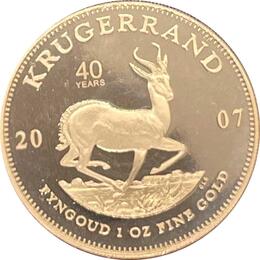 Kruegerrand 1 Unze 2007 Jubiläum 40 Jahre