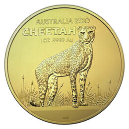 Australien Zoo Gepard Cheetah 1 Unze 2021