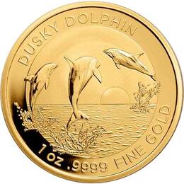 Australien Dusky Dolphin RAM 1 Unze Gold 2022