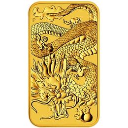 Dragon Rectangle Goldbarren 2022
