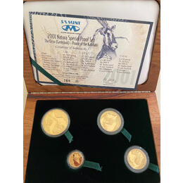 Oryx Gemsbock Natura Proof Set 2001