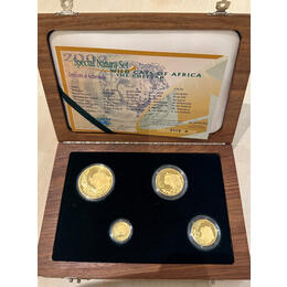 Cheetah Natura Proof Set 2002 Big Five