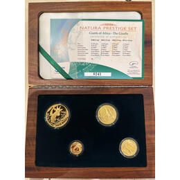 Giraffe Natura Proof Set 2006 Big Five