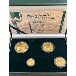 Lion Natura Proof Prestige Set 2003 Big Five