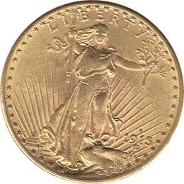 American Double Eagle Saint Gaudens 1915