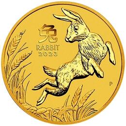 Lunar III Hase 1 Unze Gold 2023
