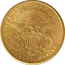 20 Dollar American Liberty Head 1883