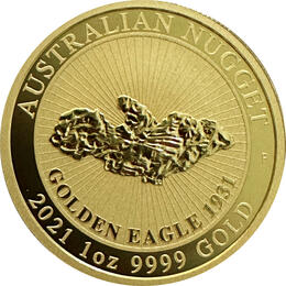 Australien Nugget 1 Unze Gold 2021 Golden Eagle