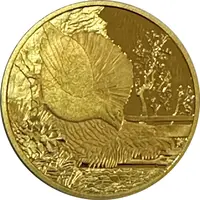 100 Euro Goldmünzen Österreich 2015 Wildtiere Auerhahn