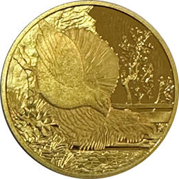 100 Euro Goldmünzen Österreich 2015 Wildtiere Auerhahn